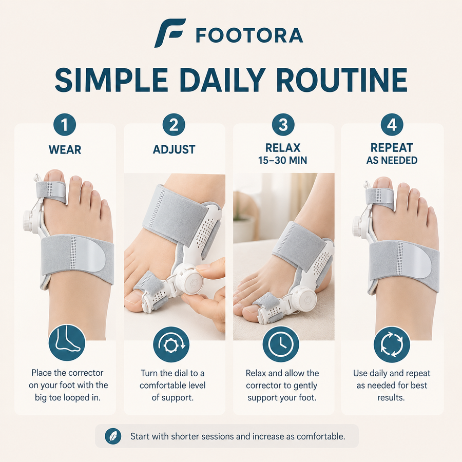 Footora Advanced Bunion Corrector